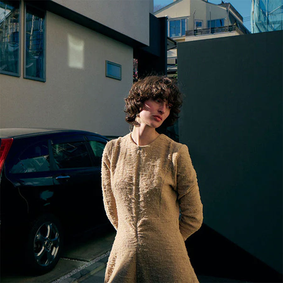 【PHOTOCOPIEU/フォトコピュー】<br>LONG SLEEVE JERSEY DRESS (VIRGINIE L) <br>252VIL