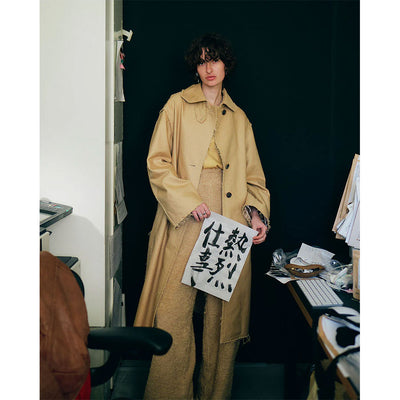 【PHOTOCOPIEU/フォトコピュー】<br>WIDE LEG TRACK PANTS (TOREDANO) <br>252TRD