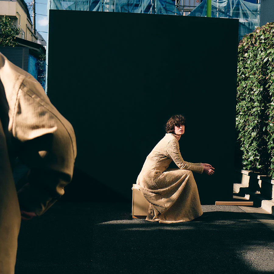 【PHOTOCOPIEU/フォトコピュー】<br>LONG SLEEVE JERSEY DRESS (VIRGINIE L) <br>252VIL