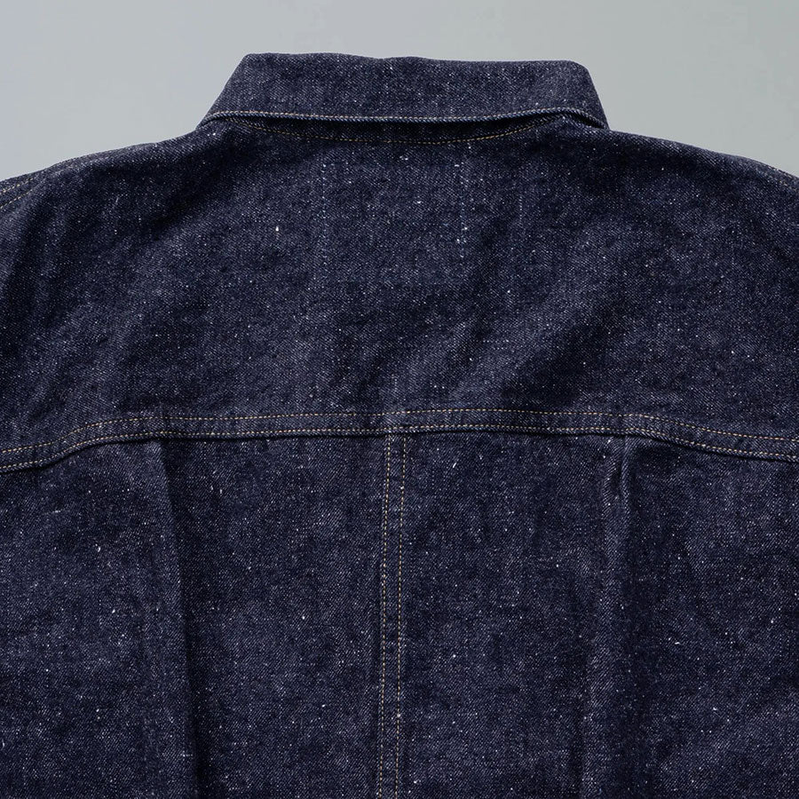 【New Manual/ニューマニュアル】<br>#012 LV 36’s T-BACK JACKET ONE-WASHED <br>JK-YY-0005