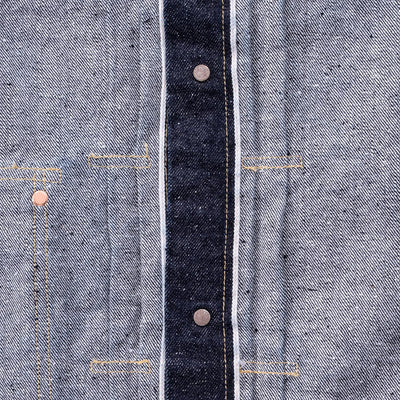 【New Manual/ニューマニュアル】<br>#012 LV 36’s T-BACK JACKET ONE-WASHED <br>JK-YY-0005