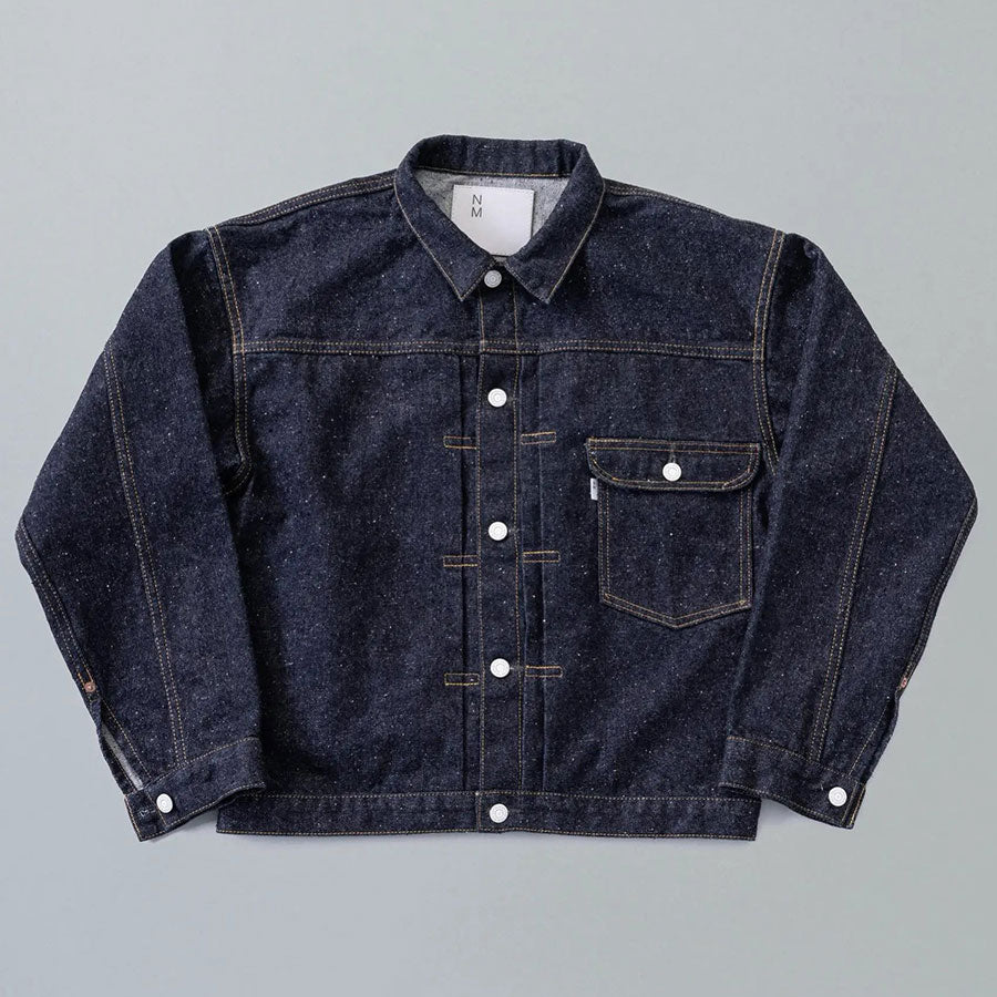 【New Manual/ニューマニュアル】<br>#001 T-BACK DENIM JACKET <br>JK-YY-0001