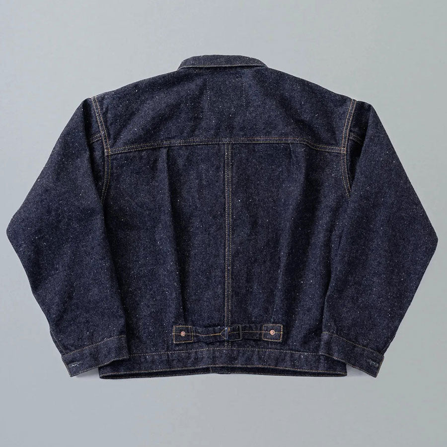 New Manual / #001 T-BACK DENIM JACKET ONE-WASHED