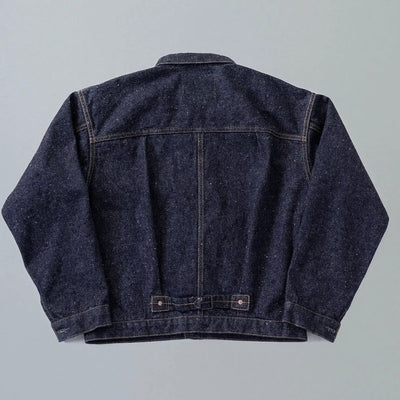 【New Manual/ニューマニュアル】<br>#001 T-BACK DENIM JACKET ONE-WASHED <br>JK-YY-0001