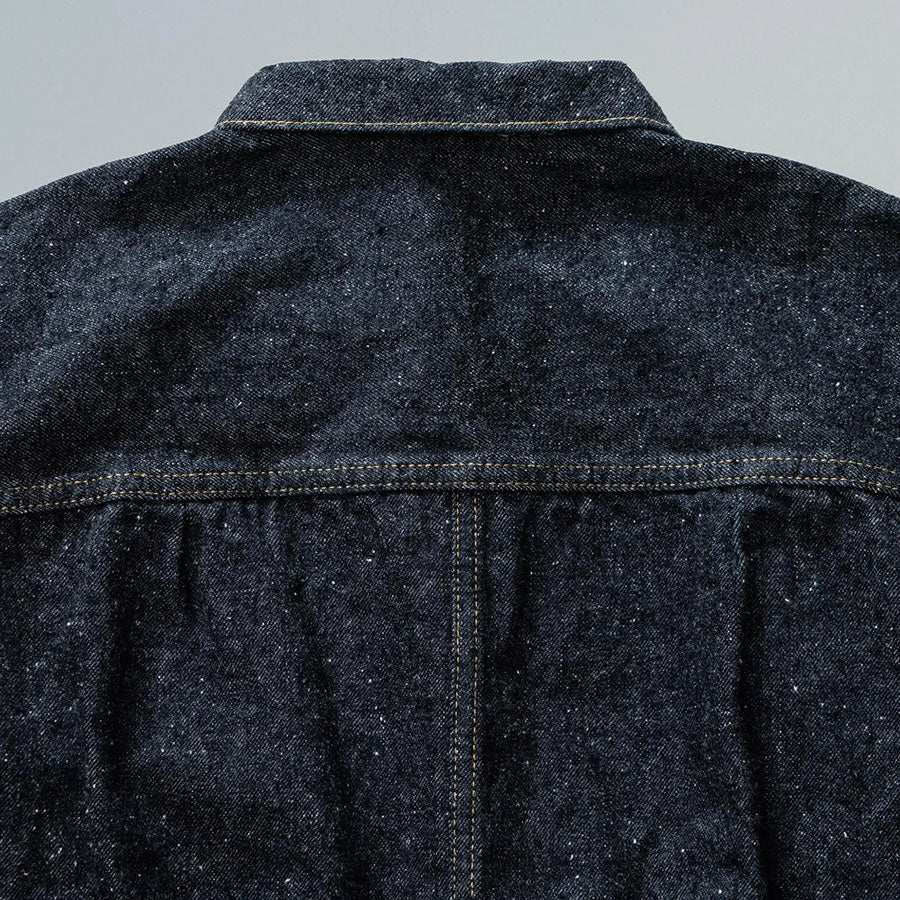 【New Manual/ニューマニュアル】<br>#001 T-BACK DENIM JACKET ONE-WASHED <br>JK-YY-0001
