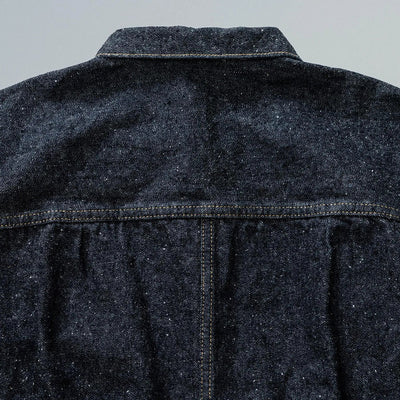 【New Manual/ニューマニュアル】<br>#001 T-BACK DENIM JACKET ONE-WASHED <br>JK-YY-0001