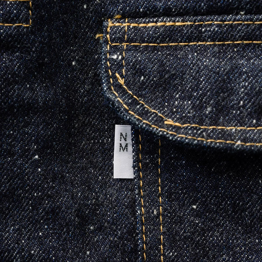 【New Manual/ニューマニュアル】<br>#001 T-BACK DENIM JACKET ONE-WASHED <br>JK-YY-0001
