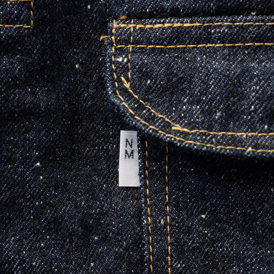 【New Manual/ニューマニュアル】<br>#001 T-BACK DENIM JACKET ONE-WASHED <br>JK-YY-0001