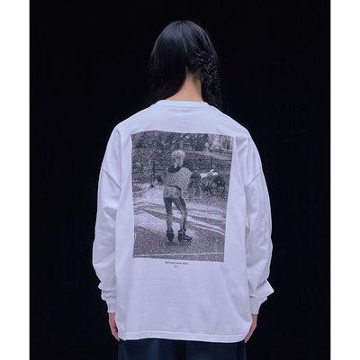 【UNTRACE/アントレース】<br>グラフィック tee L/S_5 <br>_215