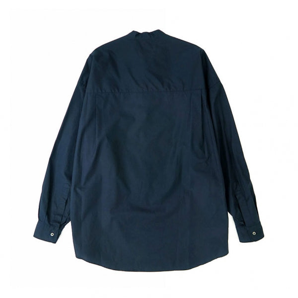 【Graphpaper/グラフペーパー】Broad Oversized L/S Band Collar Shirt
