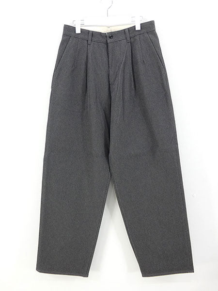 Graphpaper/グラフペーパー】Hard Twill Two Tuck Pants – ONENESS