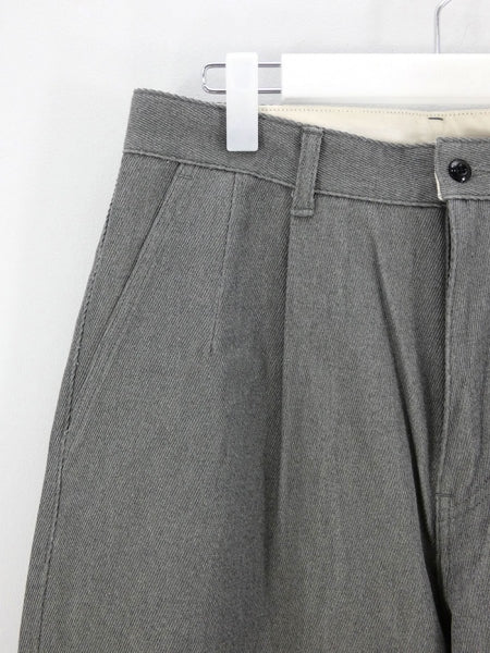 Graphpaper/グラフペーパー】Hard Twill Two Tuck Pants – ONENESS