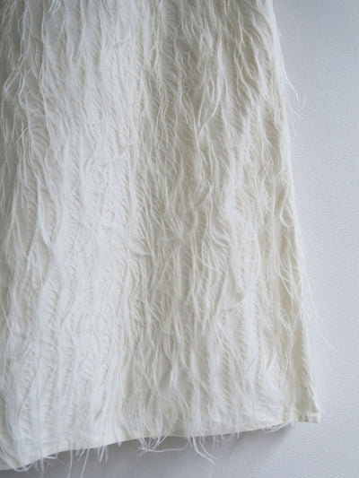 SALE 50%OFF ! <br/>【FUMIE TANAKA/フミエタナカ】feather SK
