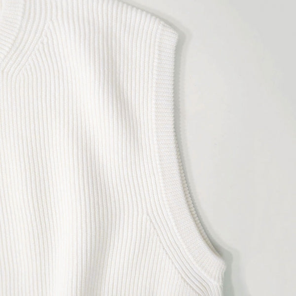 【Graphpaper/그래프 페이퍼】High Density Cotton Knit Vest