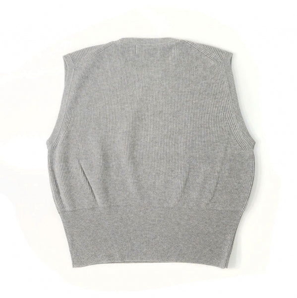 さしゃんgraphpaper High Density Knit Vest Graphpaper/グラフペーパー】High Density Cotton Knit Vest – ONENESS