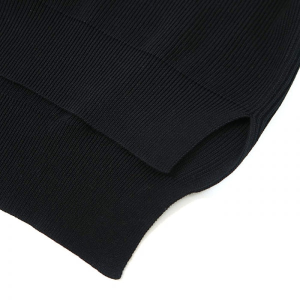 [Graphpaper] 高密度棉针织圆领衫