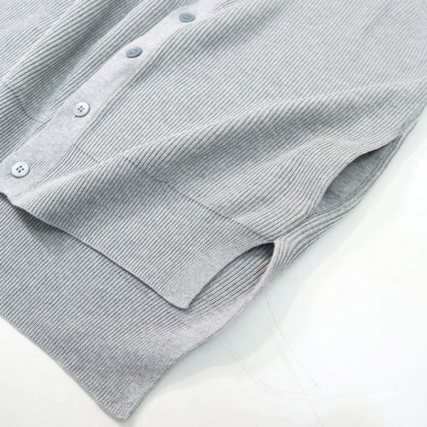 【Graphpaper/グラフペーパー】High Density Cotton Knit Cardigan