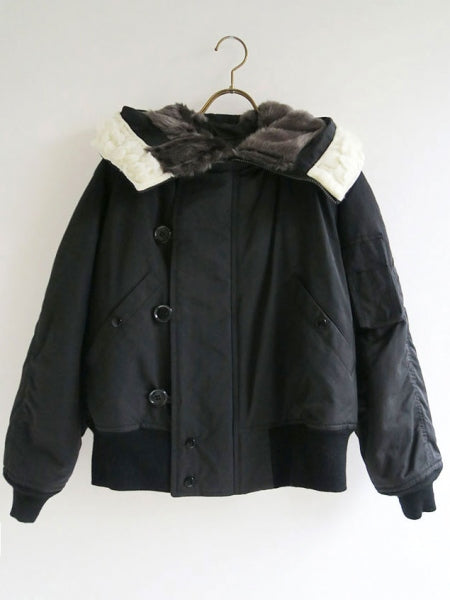 SALE 60%OFF ! <br/>【CIOTA/シオタ】スビンコットンナイロンツイル N-2B フライトジャケット