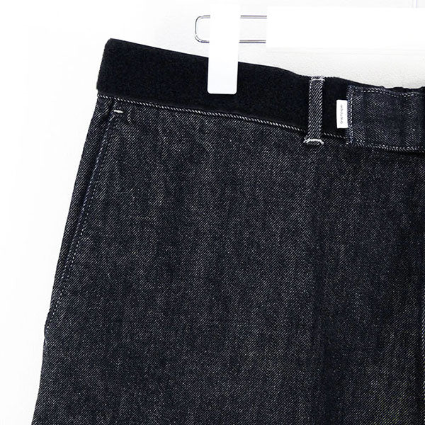【Graphpaper/グラフペーパー】Colorfast Denim Wide Chef Shorts
