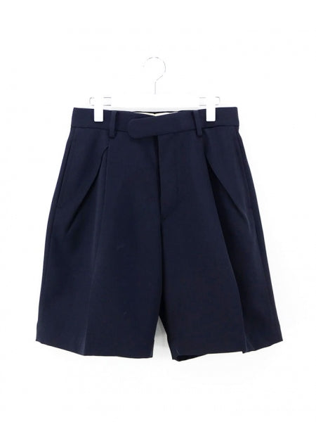 HERILL/ヘリル】Wool Serge Tack Shorts – ONENESS ONLINE STORE HERILL/ヘリル】Wool Serge Tack Shorts – ONENESS ONLINE STORE