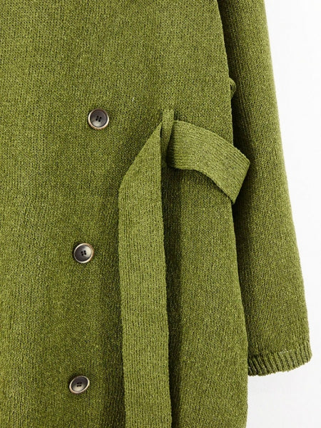 Kota Gushiken/コウタグシケン】Knitted Washi Trench Coat – ONENESS