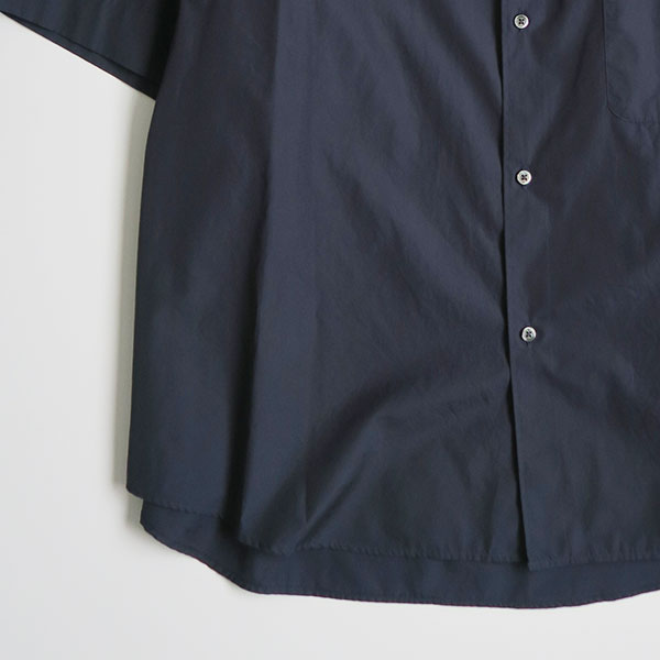 【Graphpaper/グラフペーパー】Broad Oversized S/S Regular Collar Shirt