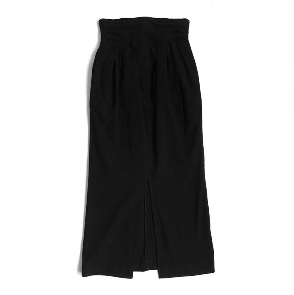 SALE 50%OFF ! 【Mame Kurogouchi/マメ】Crepe Hole High Waisted