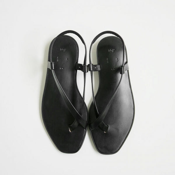 SALE 60%OFF ! <br/>【_Fot/フォート】tape sandals (BLACK)