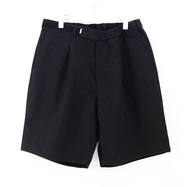 Graphpaper/グラフペーパー】Selvage Wool Wide Tuck Chef Shorts 