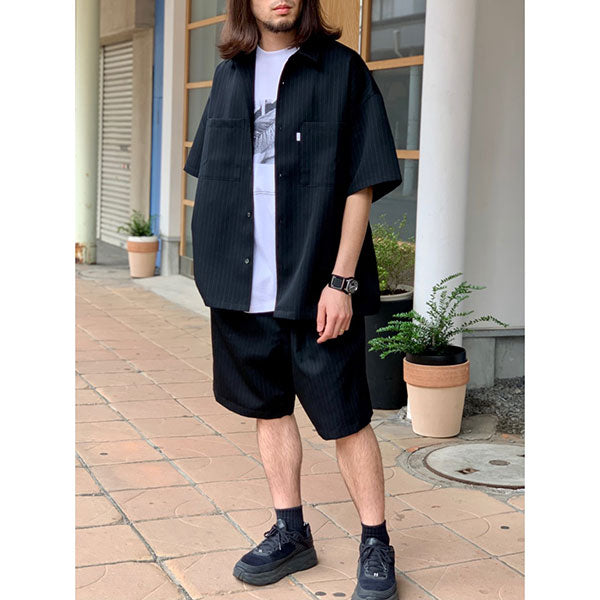 Graphpaper/グラフペーパー】Selvage Wool Wide Tuck Chef Shorts