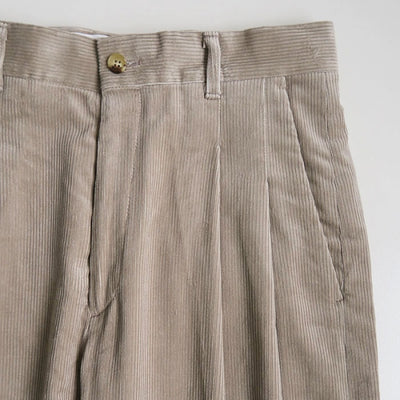 SALE 30%OFF ! <br/>【Graphpaper/グラフペーパー】Suvin Corduroy Wide Trousers