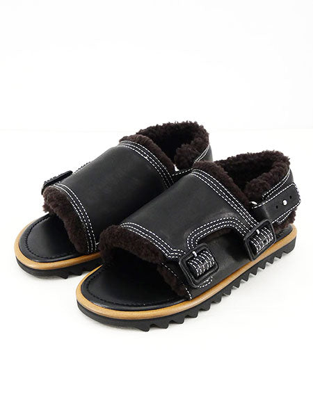 SALE 50%OFF ! 【AURALEE/オーラリー】MOUTON SANDALS MADE BY FOOT