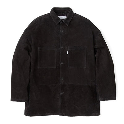 SALE 30%OFF ! <br/>【Graphpaper/グラフペーパー】Goat Suede Box Shirt Jacket