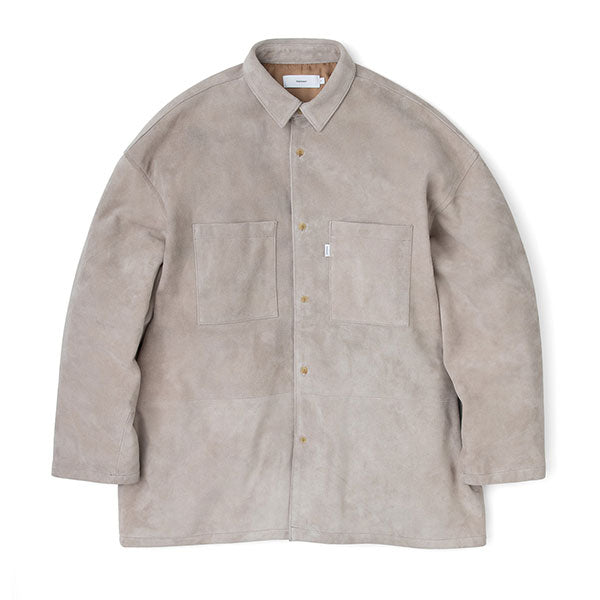 SALE 30%OFF!<br> 【Graphpaper/그래프 페이퍼】Goat Suede Box Shirt Jacket 