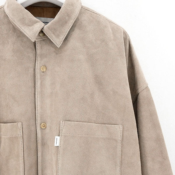 Graphpaper GOAT SUEDE BOX SHIRT JACKET グラフペーパー/ゴート ...