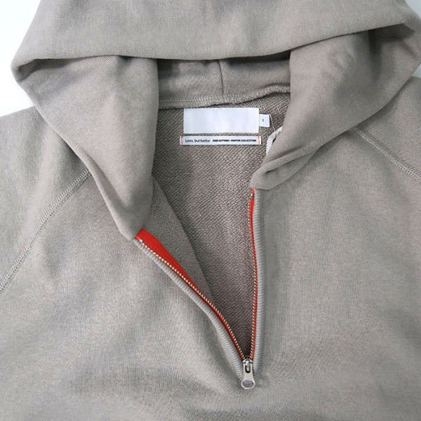 Graphpaper/グラフペーパー】”LOOPWHEELER” for GP Harf-Zip Parka – ONENESS ONLINE  STORE