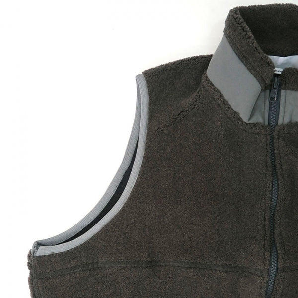 SALE 30%OFF ! 【Graphpaper/グラフペーパー】Wool Boa Zip-Up Vest – ONENESS ONLINE  STORE