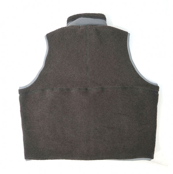 SALE 30%OFF ! , 【Graphpaper/グラフペーパー】Wool Boa Zip-Up Vest