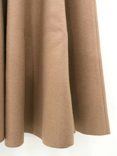 SALE 50%OFF ! <br/>【GREED/グリード】Super140s Wool Milled Melton Dress