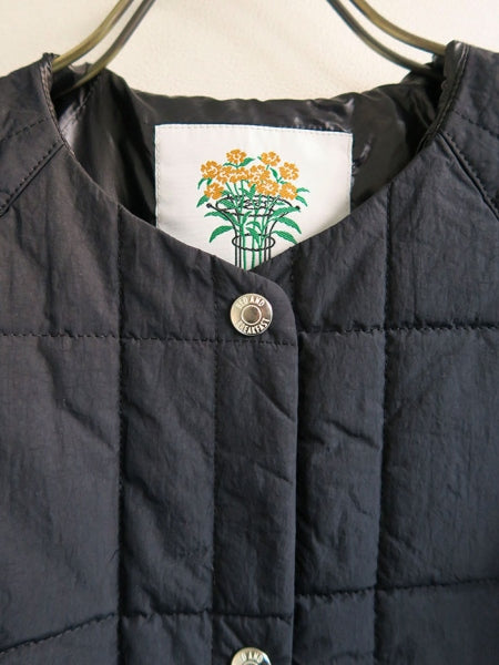 【BED&BREAKFAST】Nylon Taffeta Quilted Liner Long Jacket