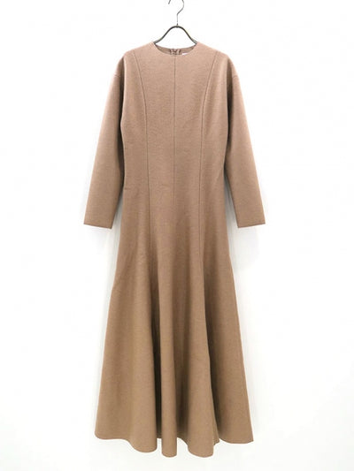 SALE 50%OFF!<br> 【GREED/그리드】Super140s Wool Milled Melton Dress 