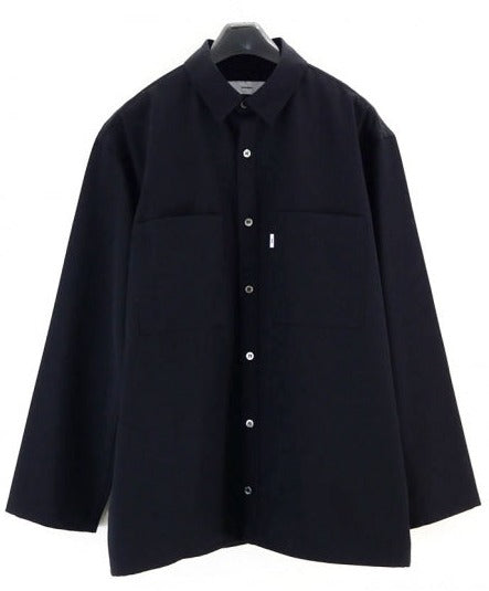 【新品タグ付き】Graphpaper Selvage wool L/S Box Graphpaper/グラフペーパー】Selvage wool L/S Box Shirt