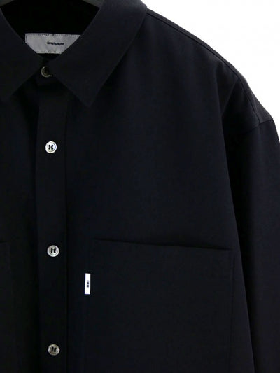 【Graphpaper/グラフペーパー】Selvage wool L/S Box Shirt