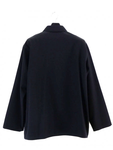 トップス Selvage wool L/S box shirt Graphpaper/グラフペーパー】Selvage wool L/S Box Shirt