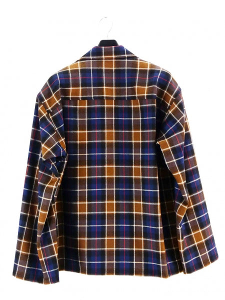 SALE 30%OFF ! <br/>【Graphpaper】Wool Check Military Shirt