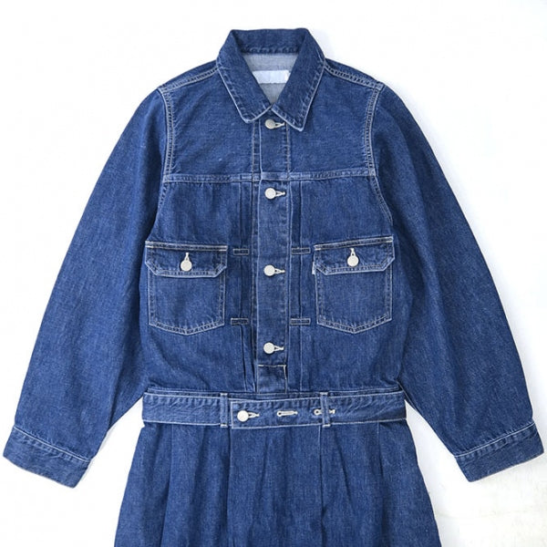 SALE 30%OFF ! 【Graphpaper/グラフペーパー】Belted Denim Dress