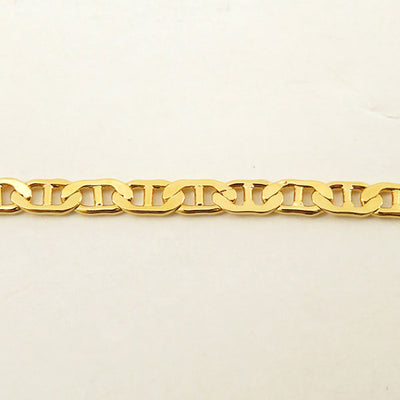 【XOLO JEWELRY/ショロ ジュエリー】Anchor link Bracelet 4mm (19cm) <br/>XOB015-19AG