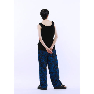 SALE 50%OFF ! <br/>【INSCRIRE/アンスクリア】<br>Big Paisley Pants <br>I23SS-PT34A