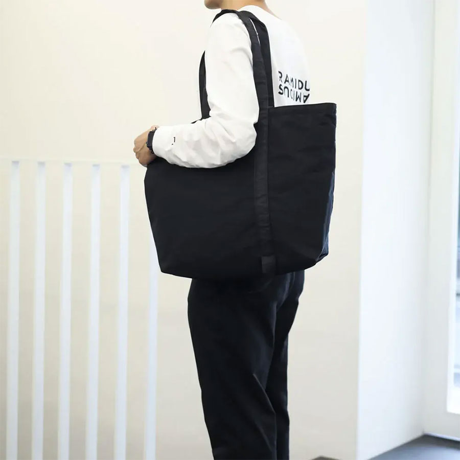 RAMIDUS/ラミダス】RAMIDUS TOTE BAG (L) BLACK BEAUTY B011007の通販 「ONENESS ONLINE  STORE」