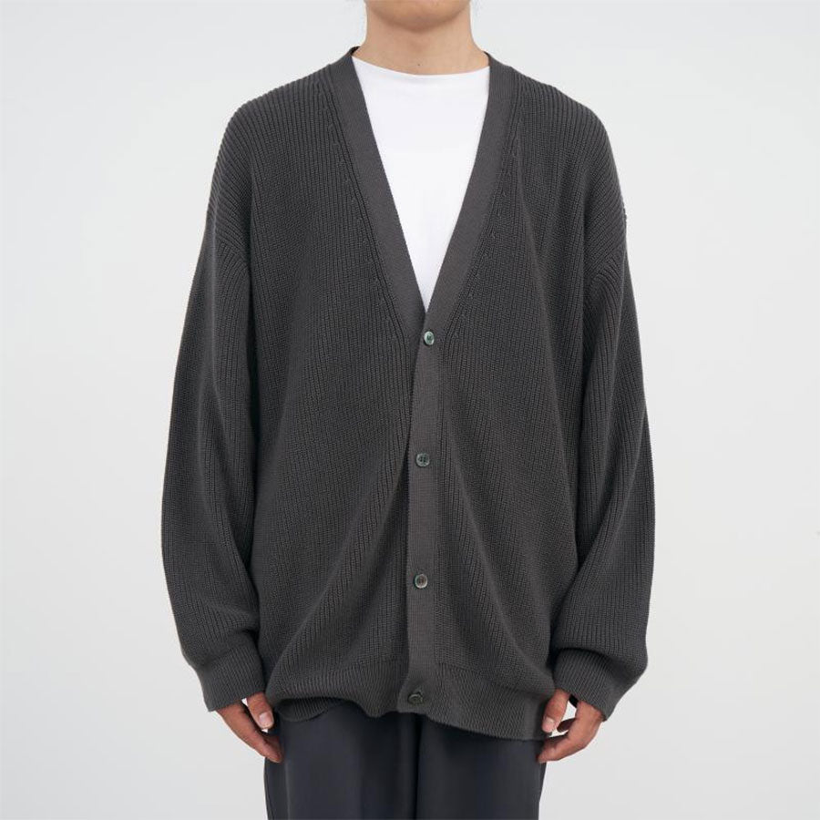 Graphpaper/グラフペーパー】Suvin Loose Rib Cardigan GU231-80267Bの通販 「ONENESS ONLINE  STORE」